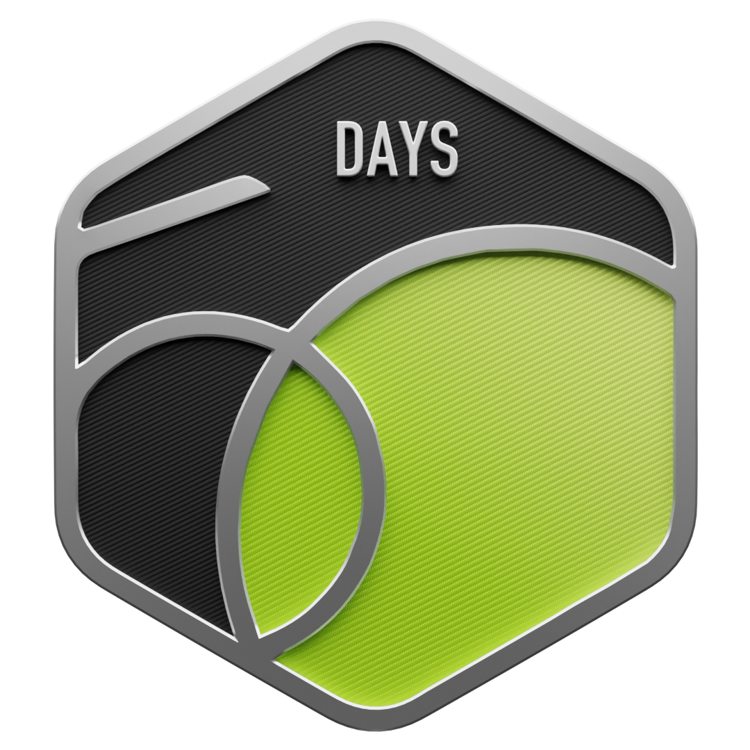 LeetCode badge — Daily Streak