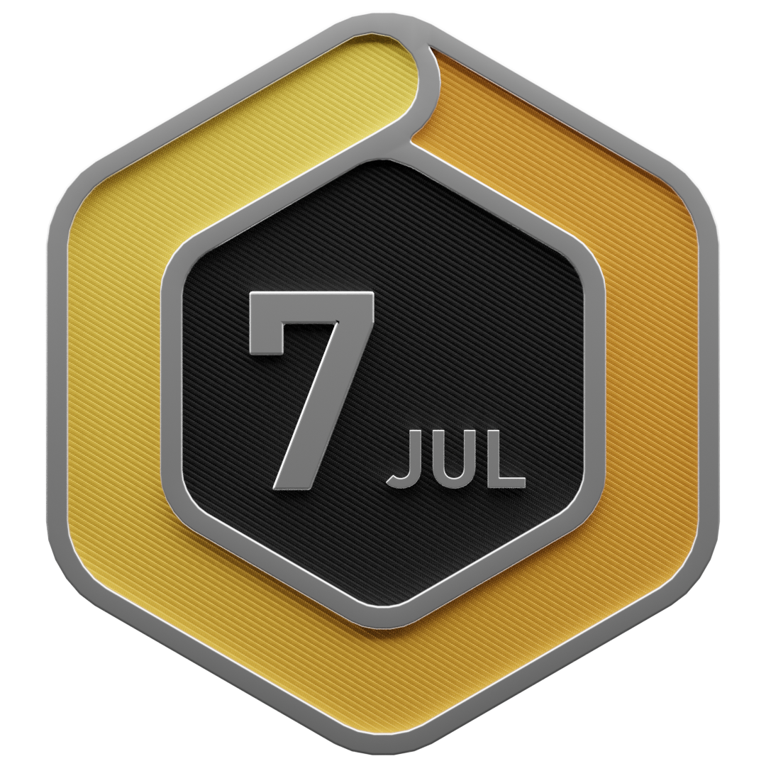 LeetCode badge — July Challenge